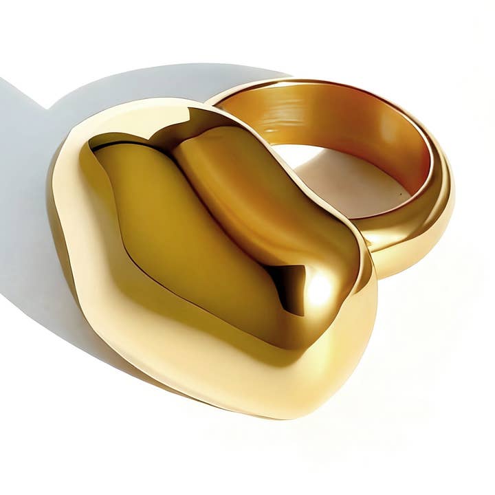Effie Ring - Gold for wholesale by BIKO