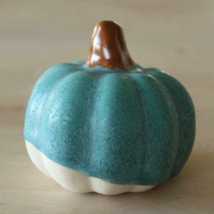 Pumpkin, Decorative Pumpkin, Ceramic Pumpkin, Small Pumpkin for wholesale by Cōppa Cōllaborative LLC
