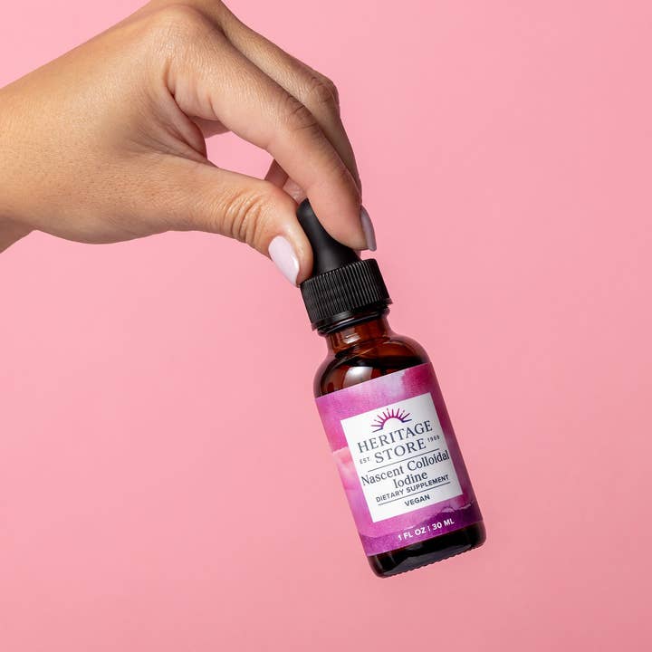 Heritage Store - Wholesale Oral Supplement/Vitamin - Nascent Colloidal Iodine 1 oz5