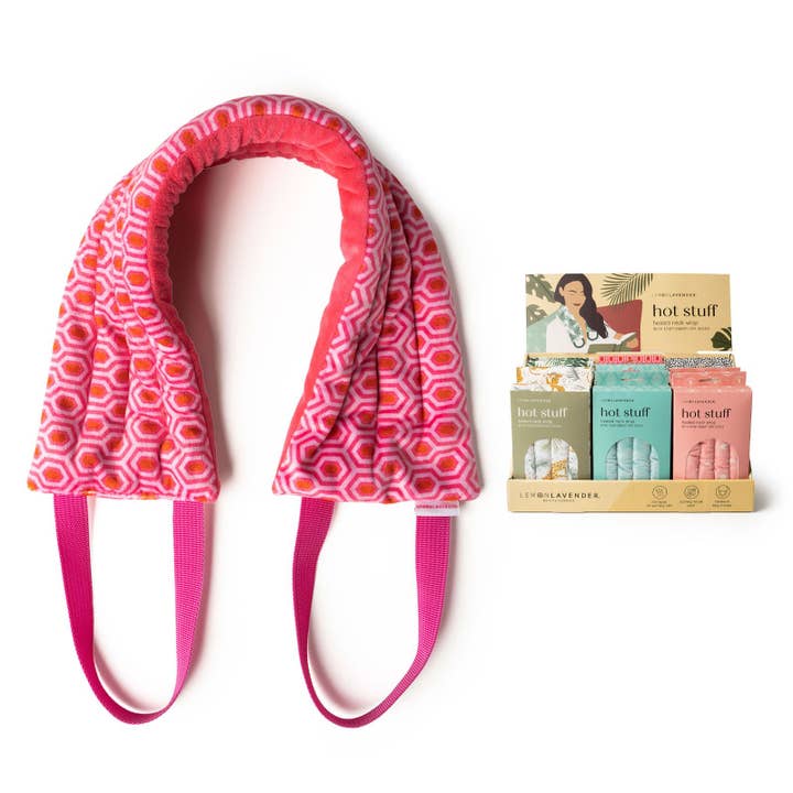 DM Merchandising - Wholesale Hot/Cold Compress - Lemon Lavender Hot Stuff Heated Neck Wrap
