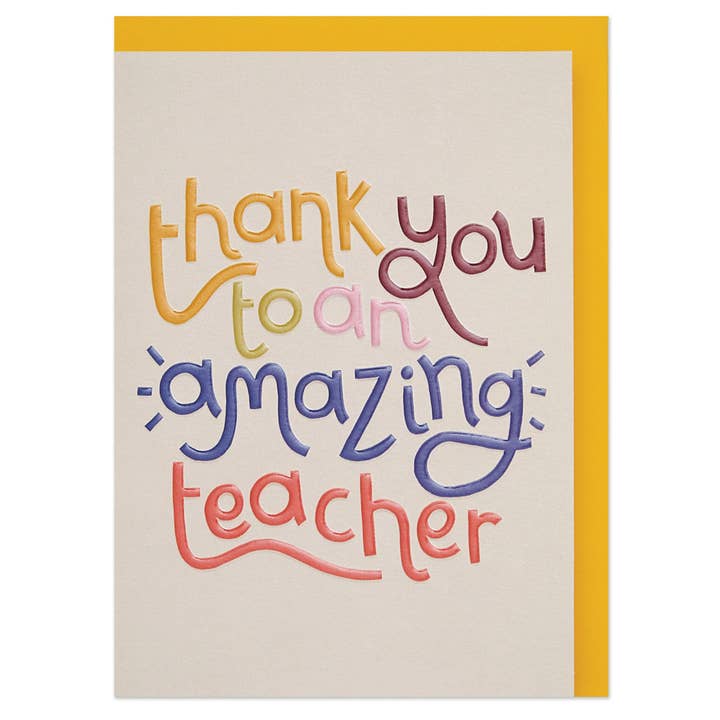 Thank you to an amazing teacher (GDV41) for wholesale by Raspberry Blossom