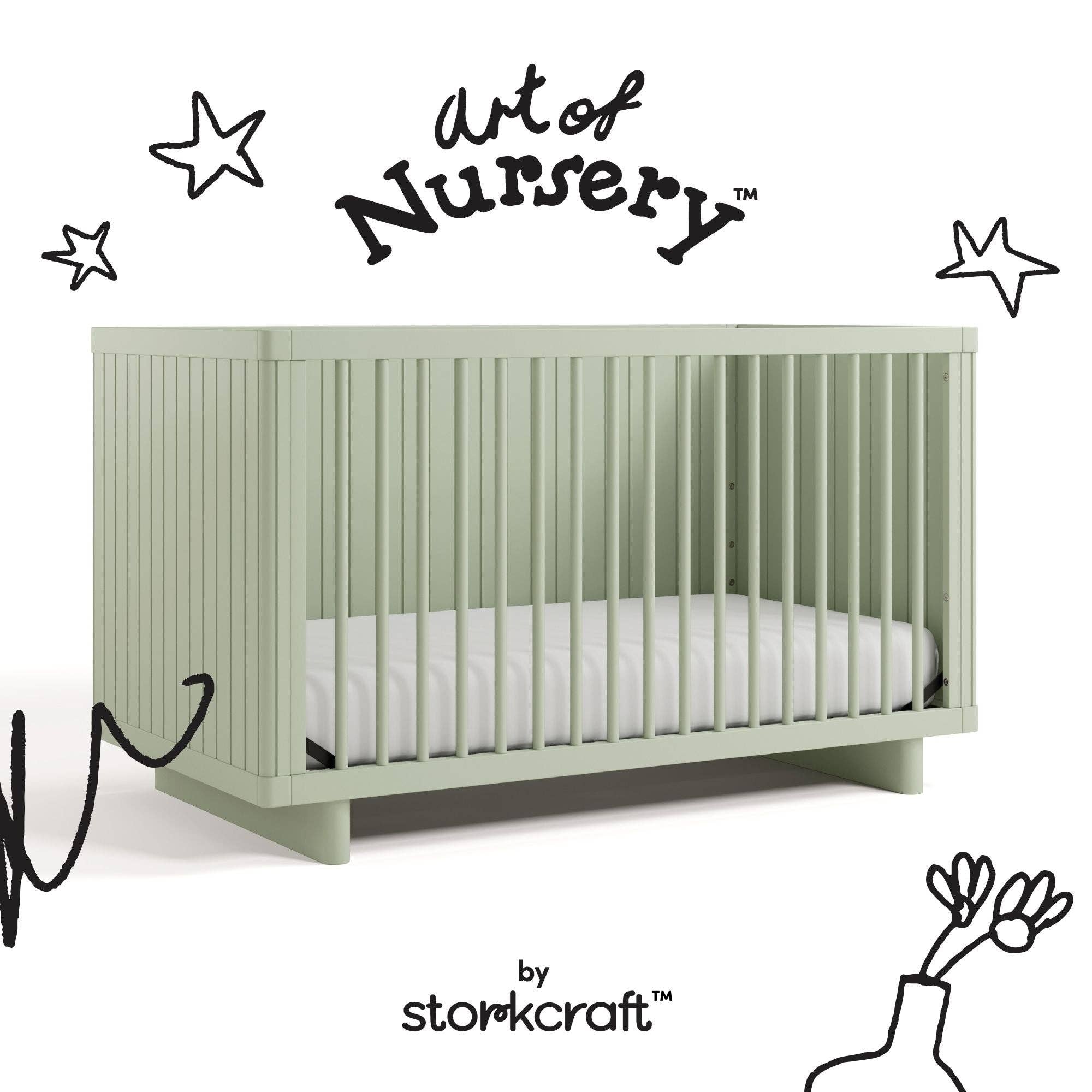 Storkcraft - Wholesale Bed - Kids & Baby - Storkcraft® Kyoto Deluxe Convertible Crib with Bonus Toddler Guardrail13