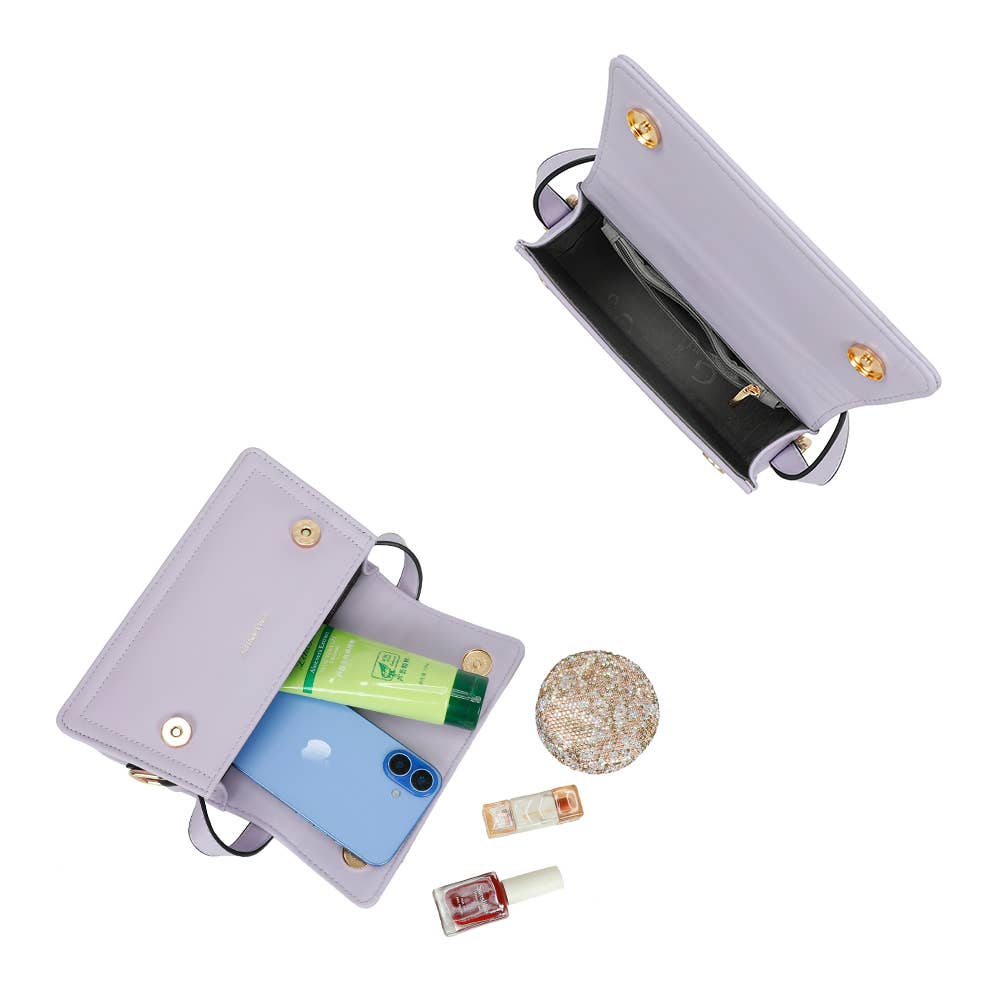 Gallantry – wholesale Axelväska - Dam – La Finesse™ strukturerad handväska från Gallantry Paris3