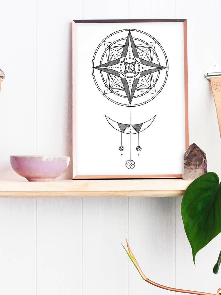 Wachsender Mond im April für den Großhandel von Elle Sorridente