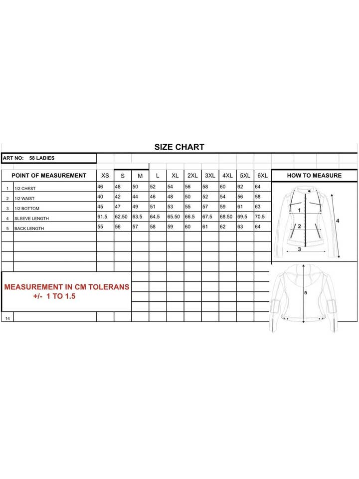 Black URBAN 5884 - FIFTY EIGHT ladies - leather jacket for wholesale on Faire4