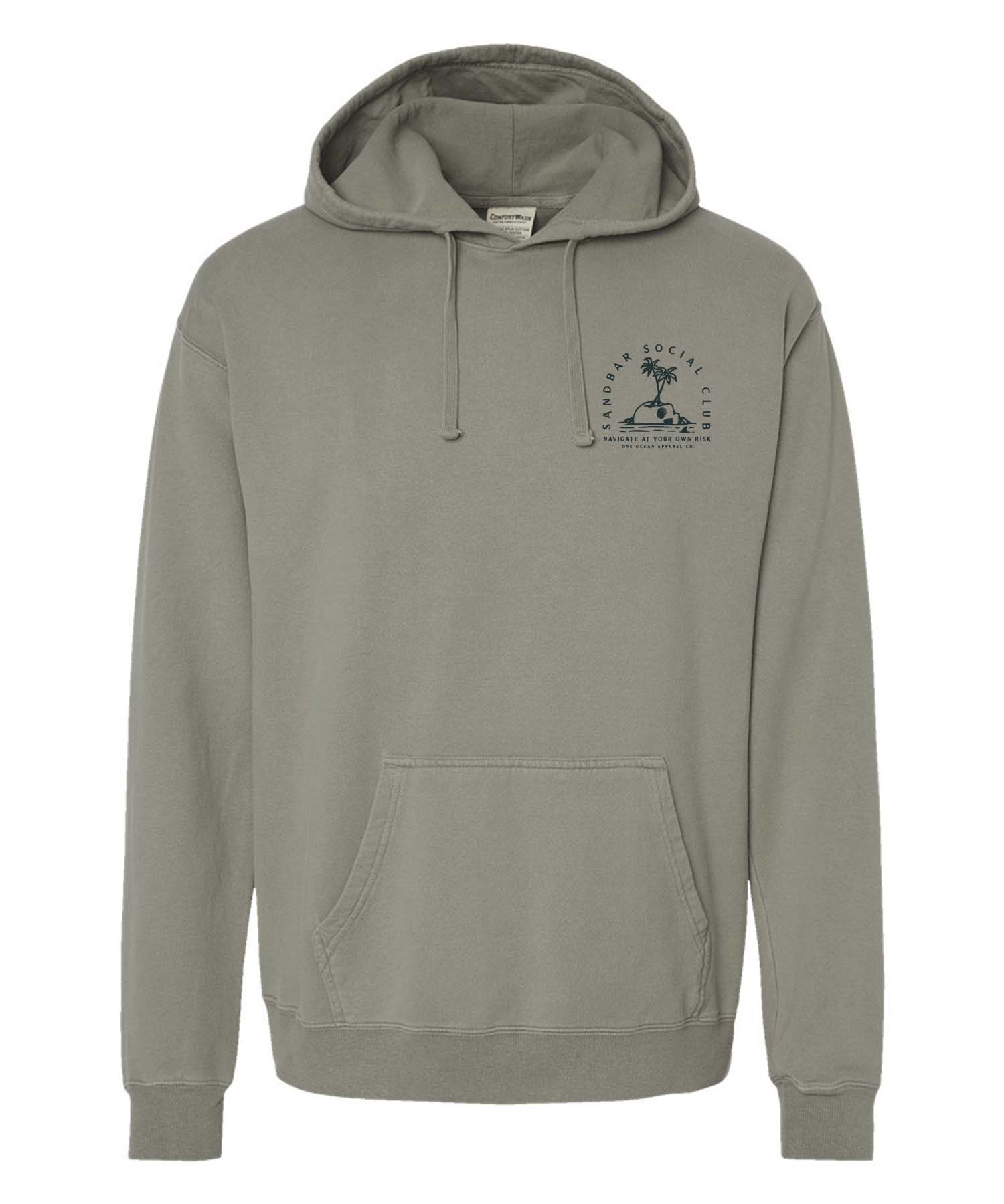 One Ocean Apparel Co.. - Wholesale Hoodie - Unisex - Sandbar Social Club Hoodie1
