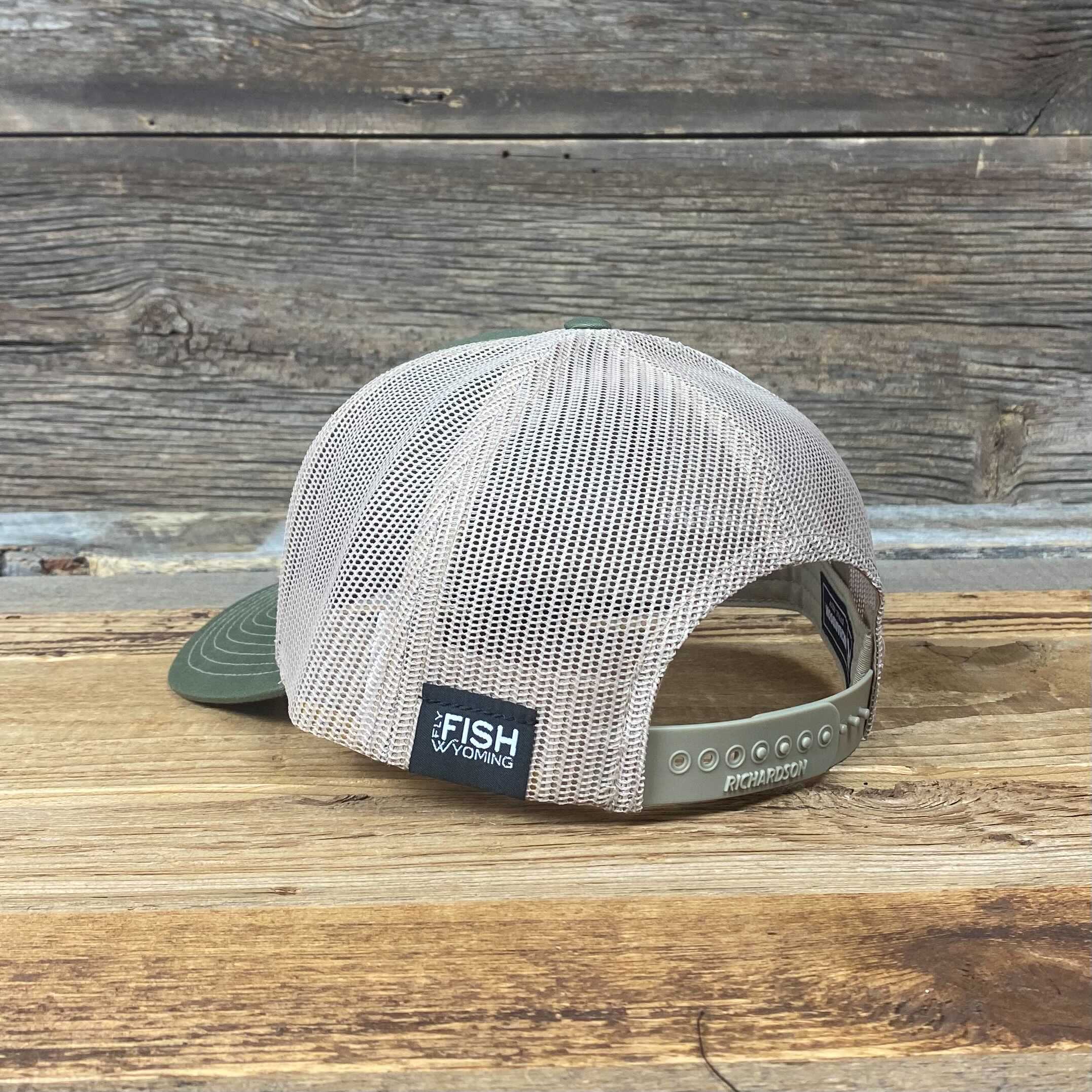 Fly Fish Wyoming - Wholesale Trucker Hat - Unisex - Dry Fly Trucker - So Fly Series 3  //  3 COLORS1