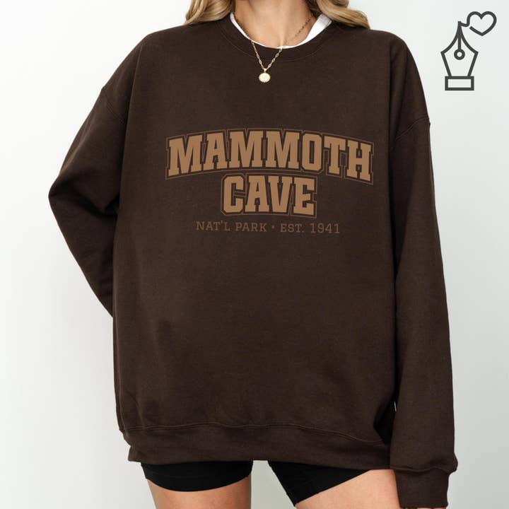 Camisola do Parque Nacional das Cavernas de Mammoth, Suéter NPS por atacado de KylieBeth Designs