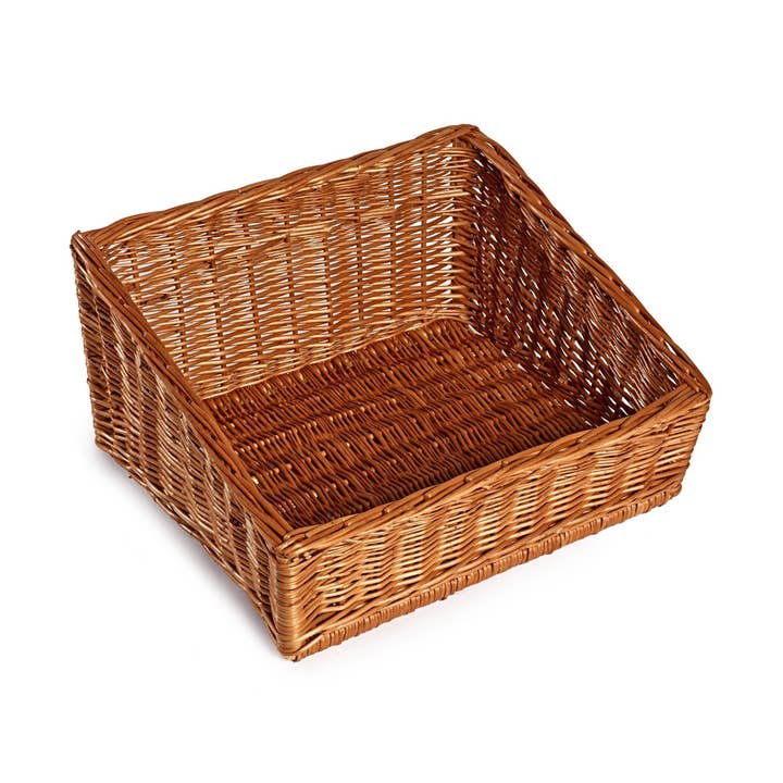 Deep Wicker Basket - Kitchen Storage - Pantry Organisation for wholesale by Gadsby