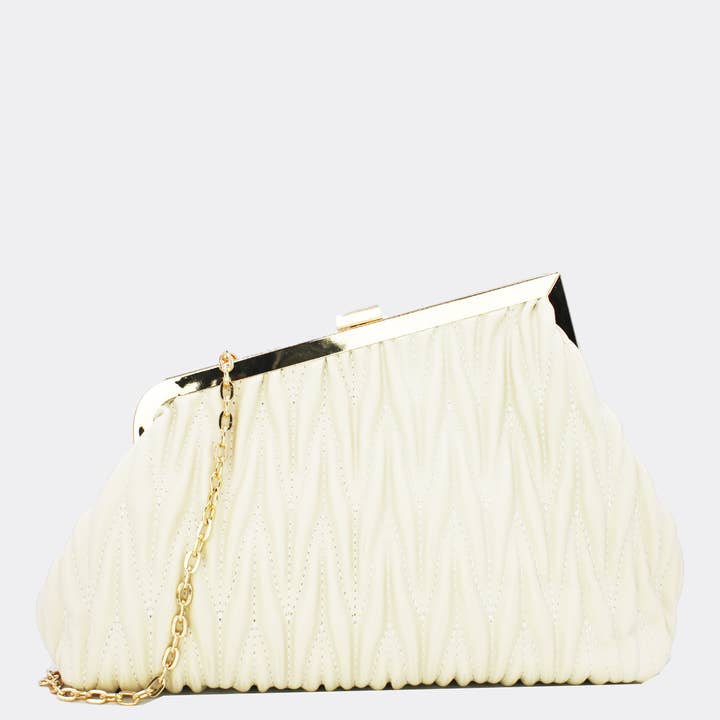 Tom&Eva (F.D.M diffusion) - Wholesale Clutch Bag - Women's - Quilted Biface Pouch-22C-555214