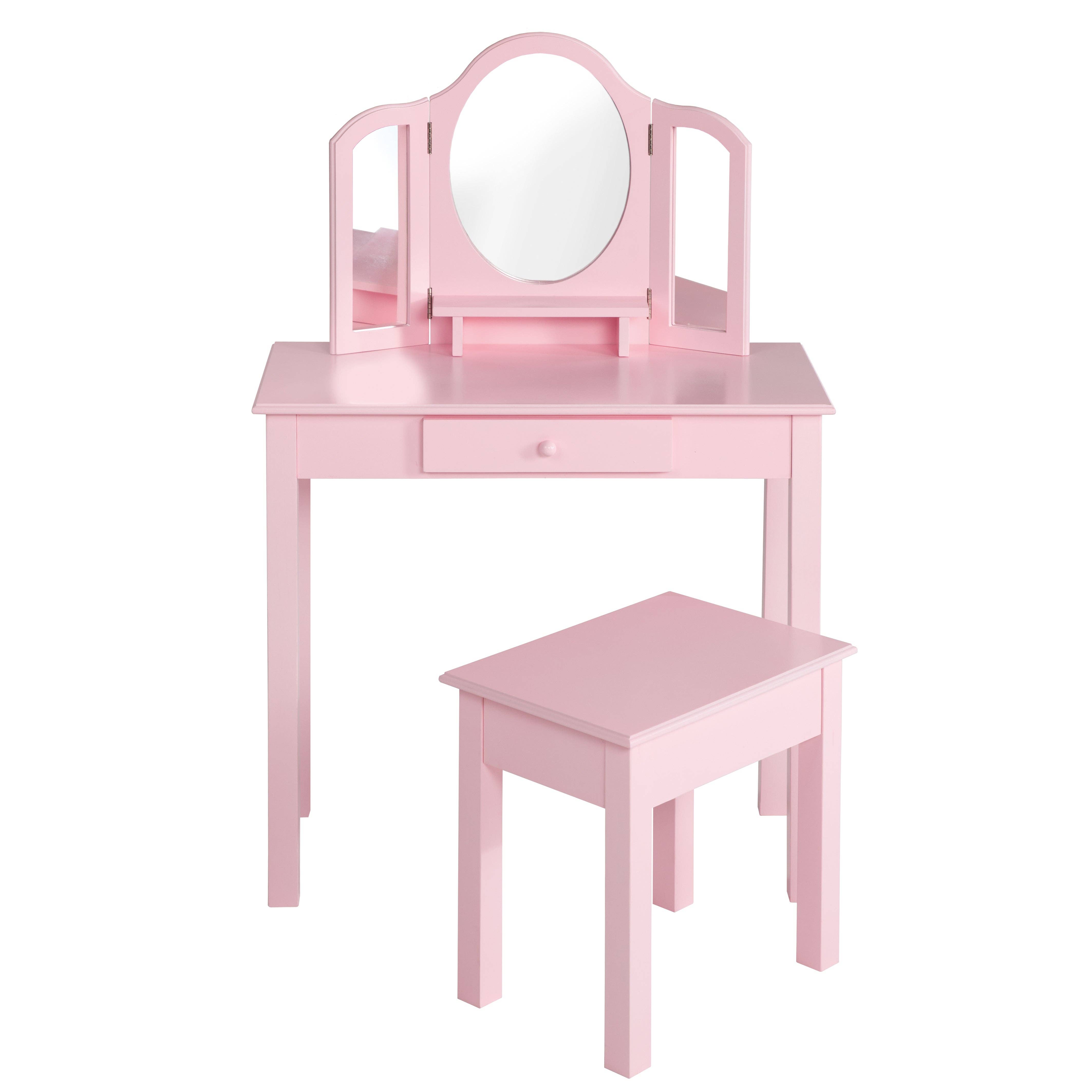 roba kids – wholesale Vanity mirror – ROBA dressing & dressing table, with makeup mirror and stool0