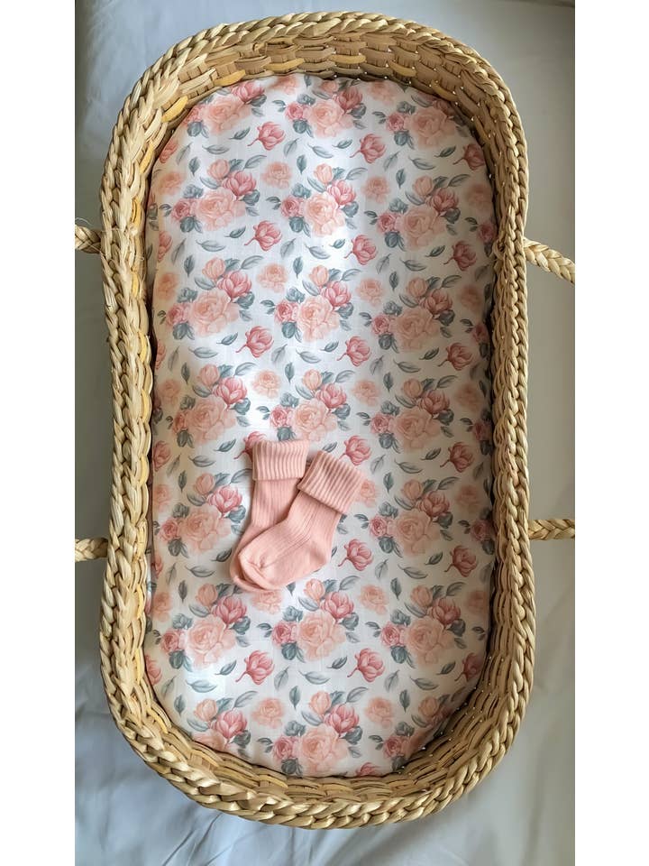 MAIKOM - Venta al por mayor Mantita - Bebé - Muselina Bebé Algodón Bambú Orgánico|Muselina Niña Muselina Rosas