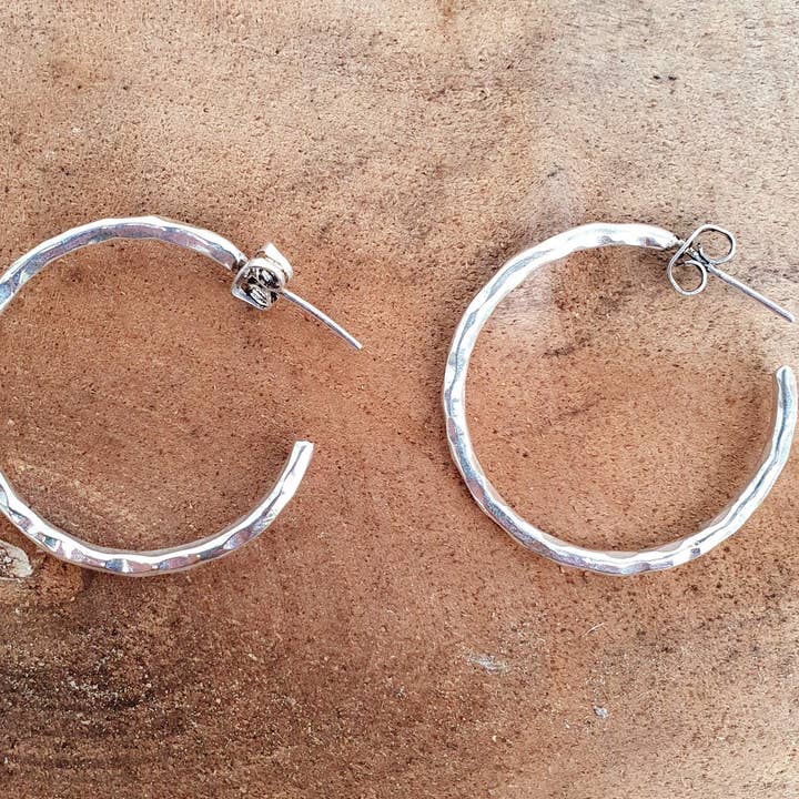 Eleganta Silverringar / Hamrade / Silverringar / Etnisk Boho Klassisk XL Bohemisk Bröllop Brud Smycken Hippie Hiphop Festival för wholesale av Kaali Boutique