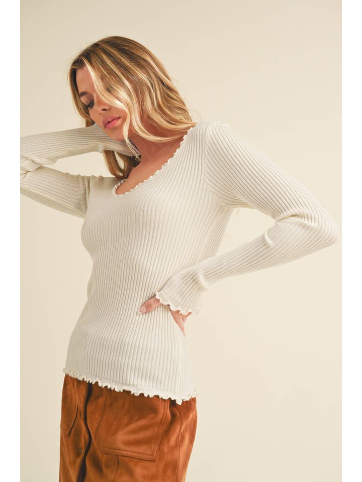 AEMI + CO - Wholesale Knit Sweater - Women's - 3105DN Adalie Knit Sweater115