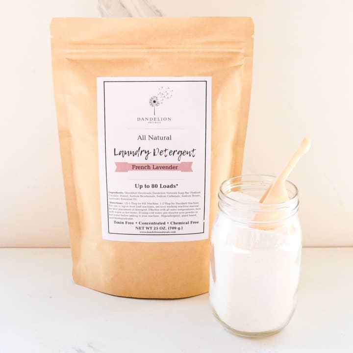 Dandelion Naturals - Wholesale Laundry Detergent Powder/Pods - Lavender Laundry Soap | Laundry Detergent Powder