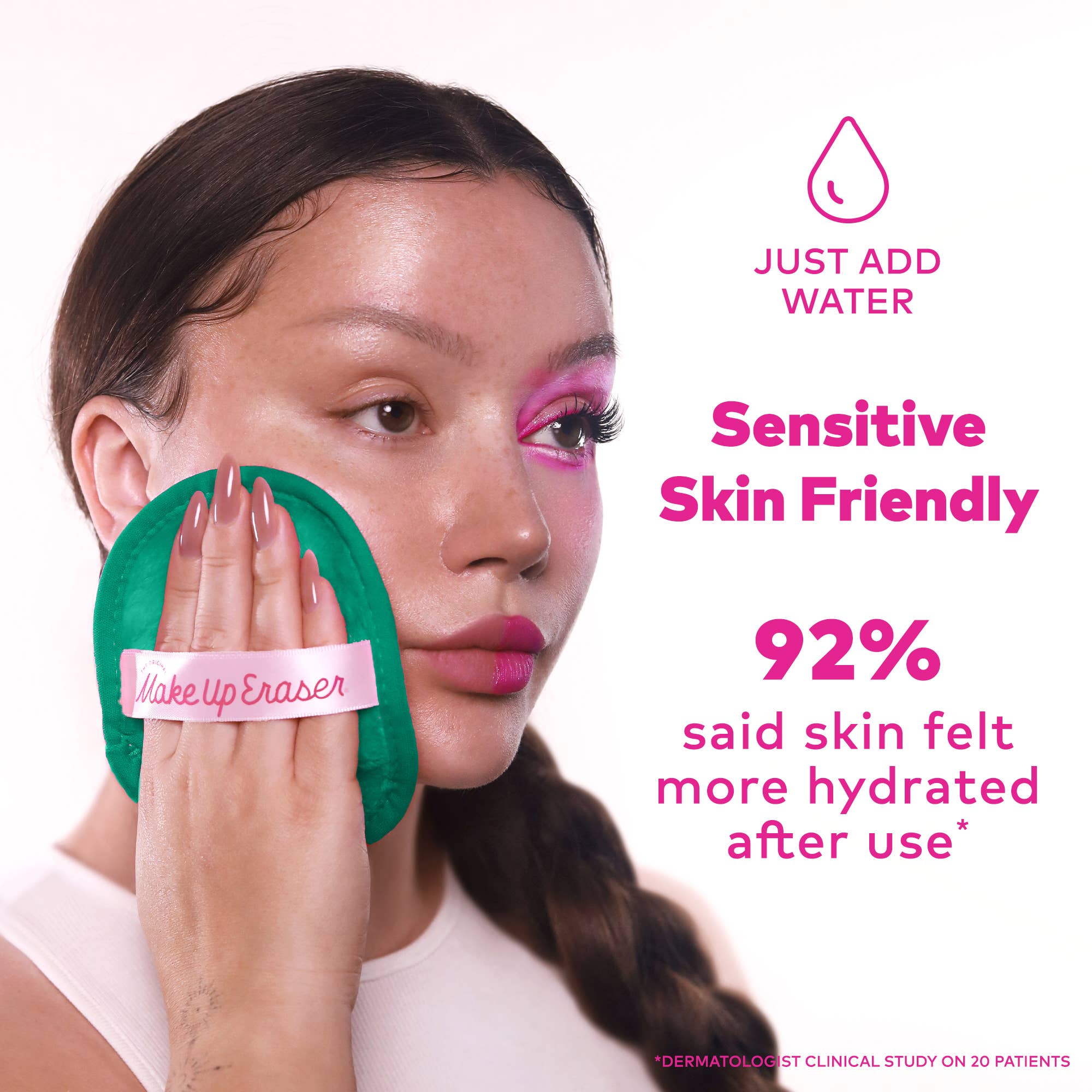 The Original MakeUp Eraser - Wholesale Make-up remover - GREEN 7-Day Set | 100% Recycled MakeUp Eraser 2