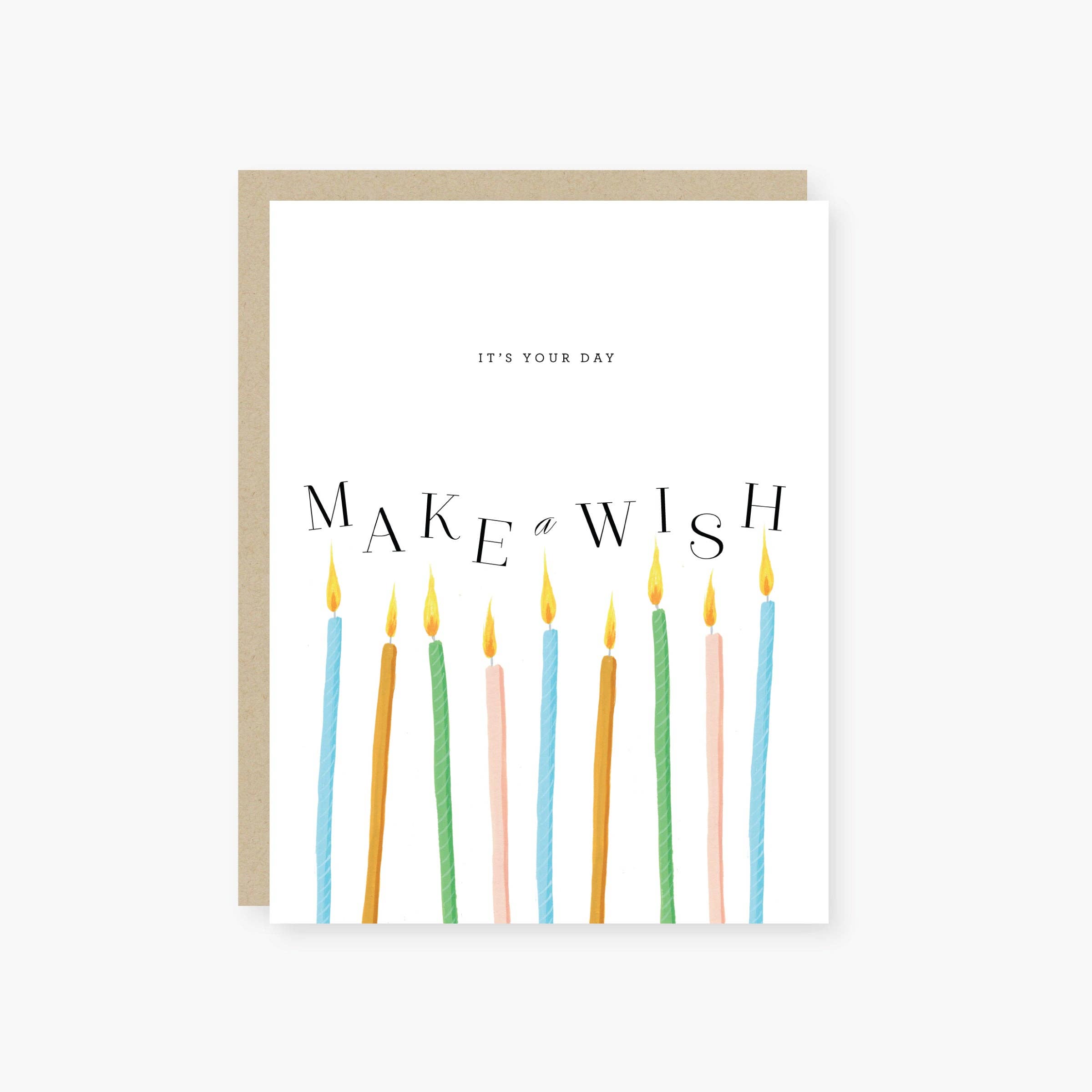 2021 Co. - Wholesale Birthday Card - make a wish candles Birthday Card0