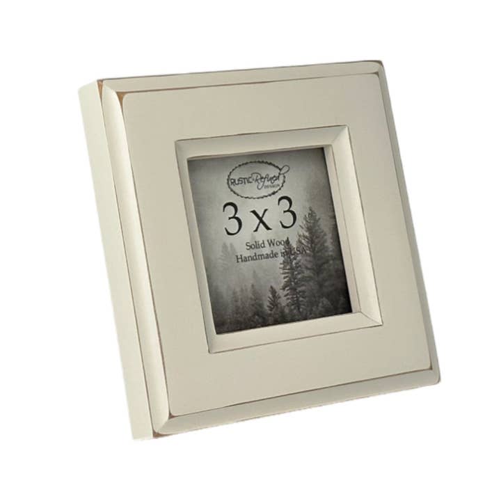Rustic and Refined Design - Wholesale Picture frame - 3x3 Cottage Collection -Picture Frames, Solid Wood, Handmade2