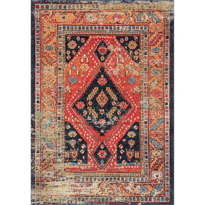 Indoor/Outdoor Transitional Floral Jane Area Rug for wholesale by nuLOOM