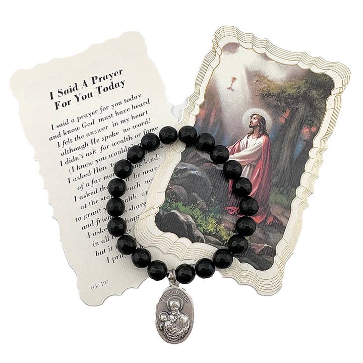 Love, Lisa - Wholesale Charm/Dangle Bracelet - Saint Cayetano Patron Saint of Job Seekers Bracelet1