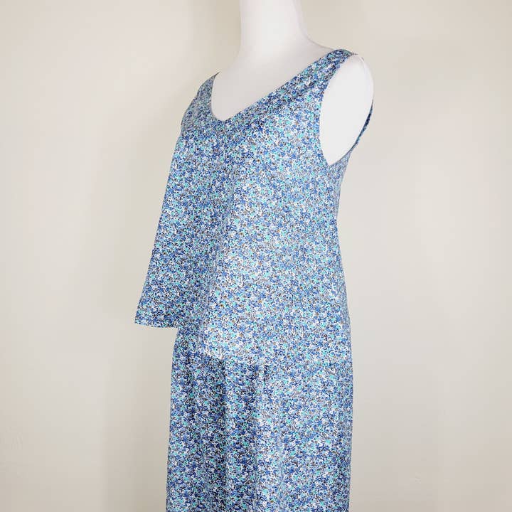 EBRU Home - Wholesale Top & Pant Set (NOT Loungewear) - Women's - Tank top with Matching Culottes elasticated belt trousers 7