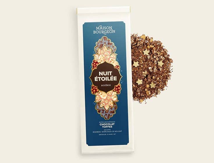 Maison Bourgeon - Wholesale Health/Detox Tea - Roïbos chocolate flavor, toffee “Starry Night”0