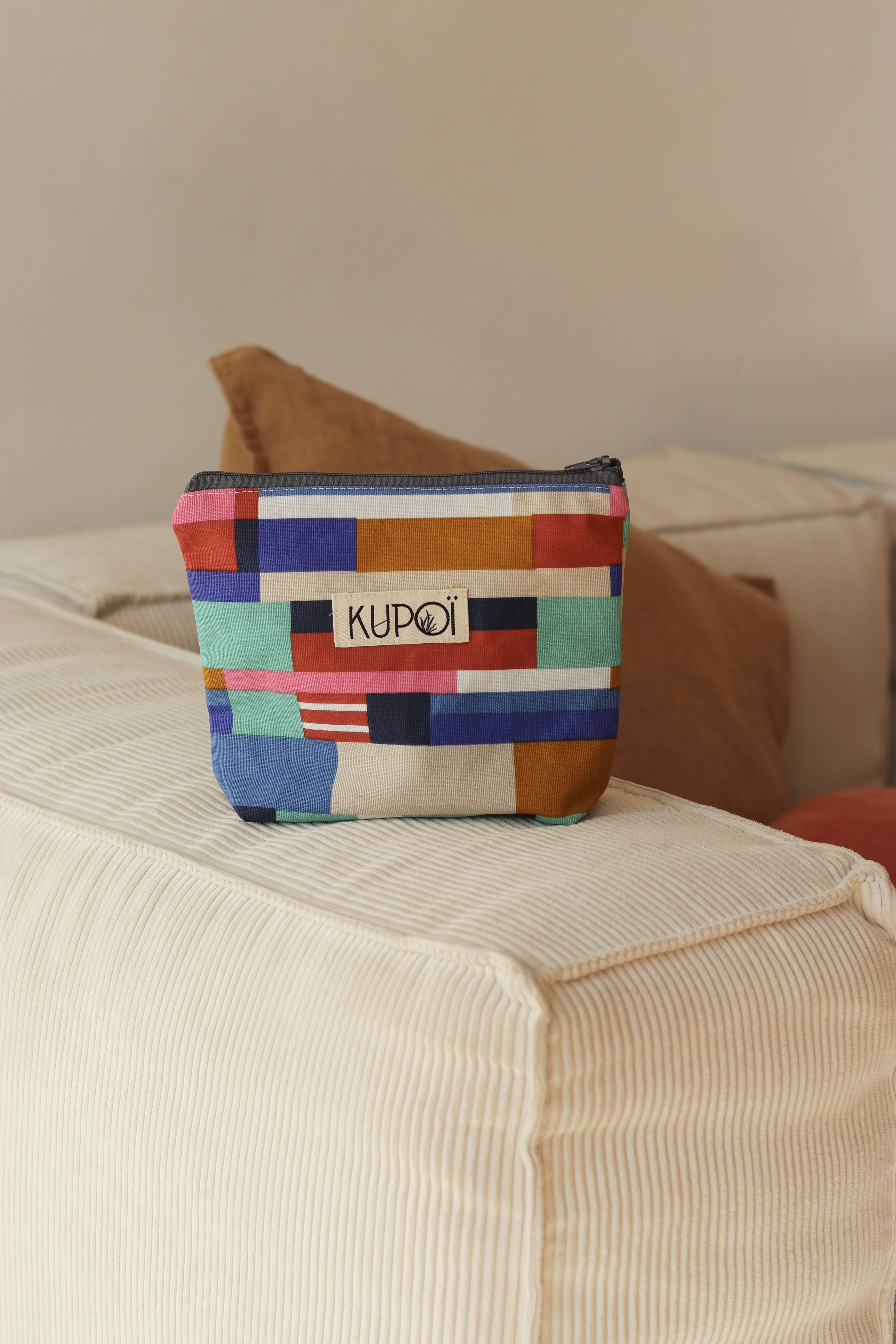 Kupoï – Großhandel Kosmetiktasche – Damen – Kulturtasche aus beschichtetem Baumwollstoff2