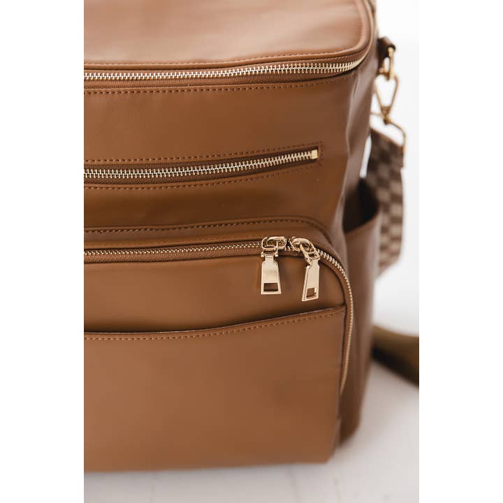 Charlie Lou Baby - Wholesale Diaper Bag - Baby - Vegan Leather Diaper Bag4