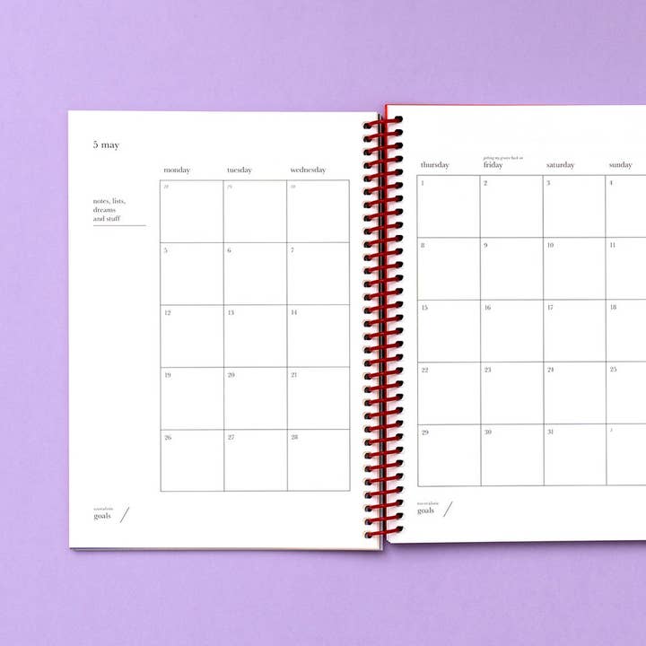 Paper Street – wholesale Planner – 2025 - Here We Go Again - Orange4