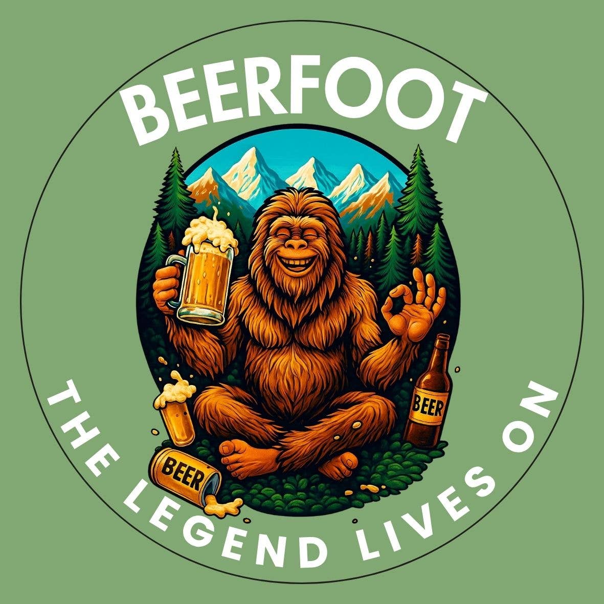 The Smelly Sasquatch - Wholesale Sticker - Stickers3