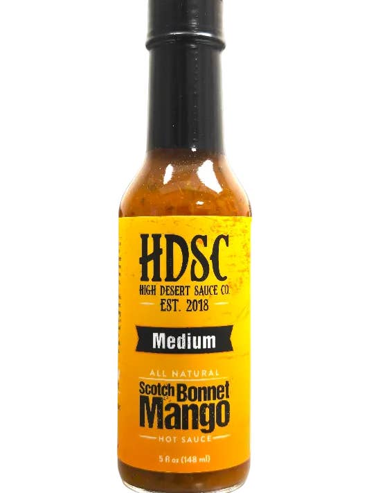Scotch Bonnet Mango for wholesale by High Desert Sauce Co
