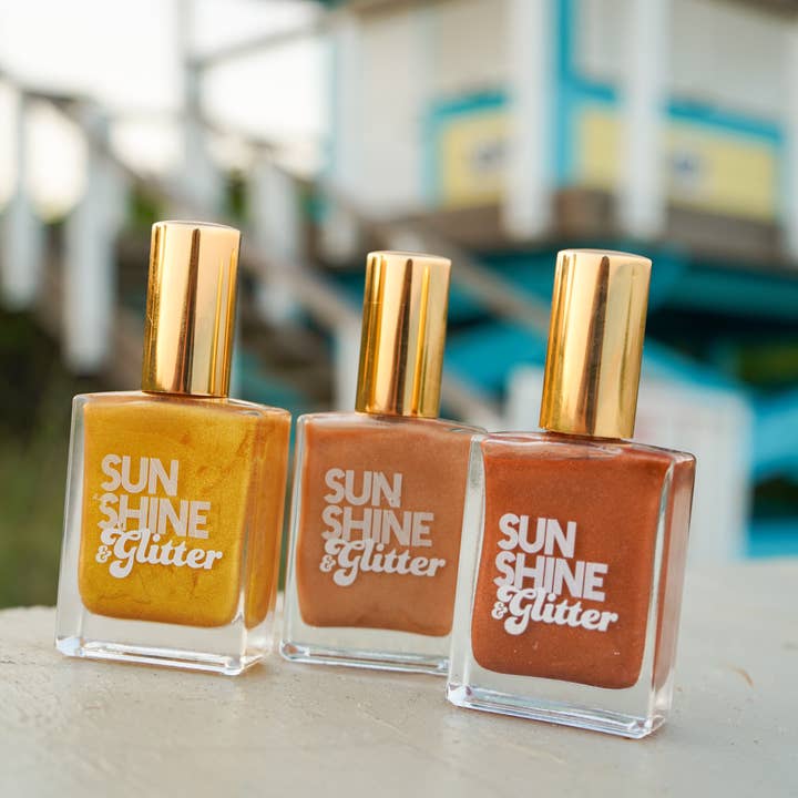 Sunshine & Glitter - Vente Highlighters et enlumineurs - Sprays d’huile illuminateurs scintillants2