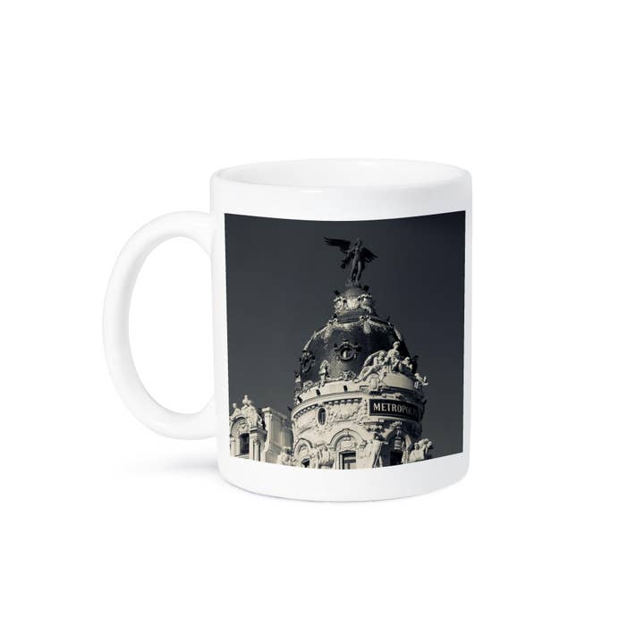 3dRose, Spain, Madrid, Centro Area, Metropolitan Building - EU27 WBI0200 - Walter Bibikow, Mug and other Purchase Wholesale textil del centro. Free Returns & Net 60 Terms on Faire trending on Faire.