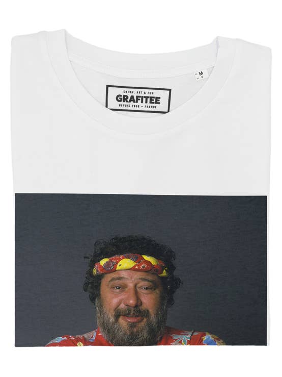 White Carlos T-Shirt - Celebrity Funny Song Photo T-Shirt for wholesale on Faire1