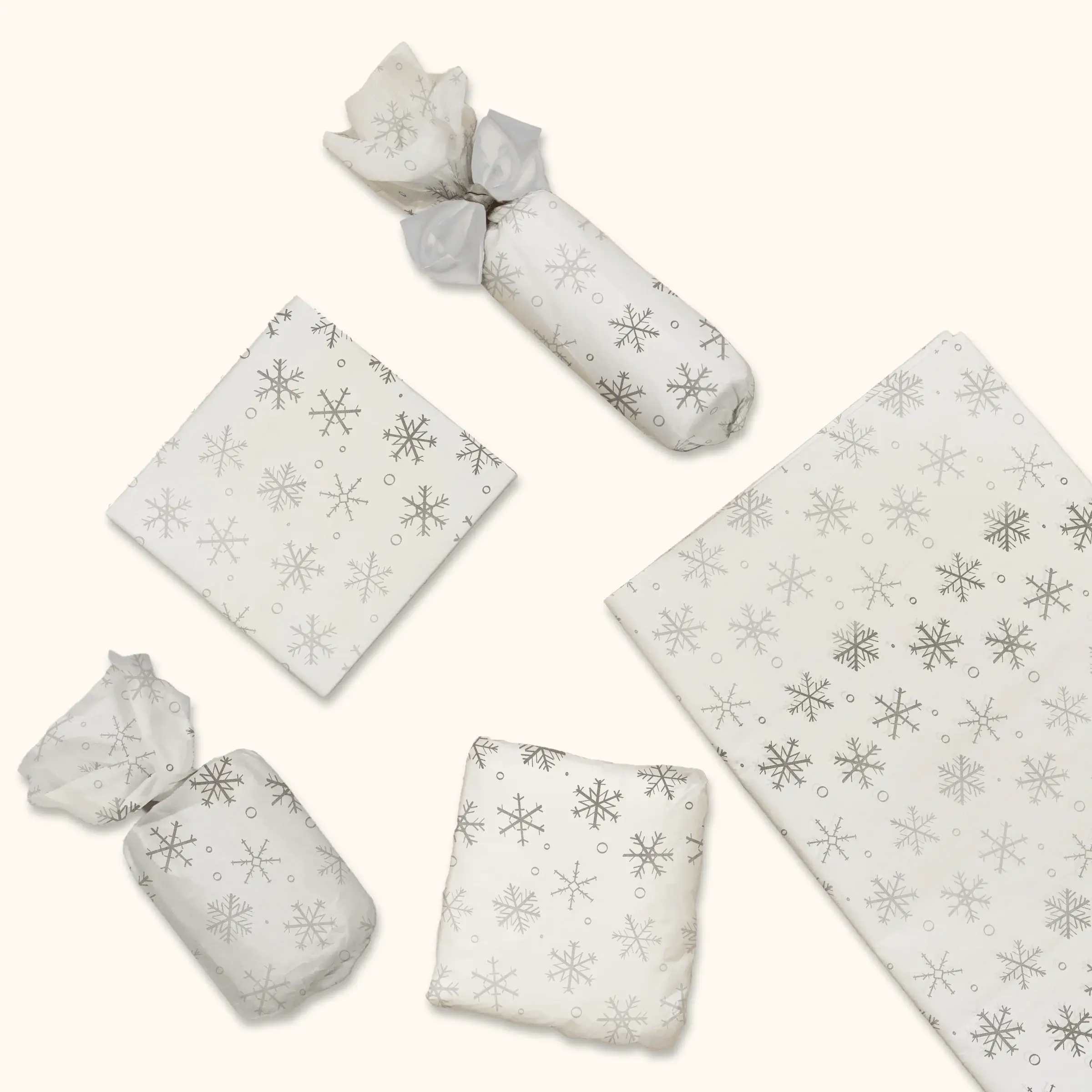 Eleven Fashion – wholesale Tissue paper – Snowflake Designer Premium Printed Tissue Paper1