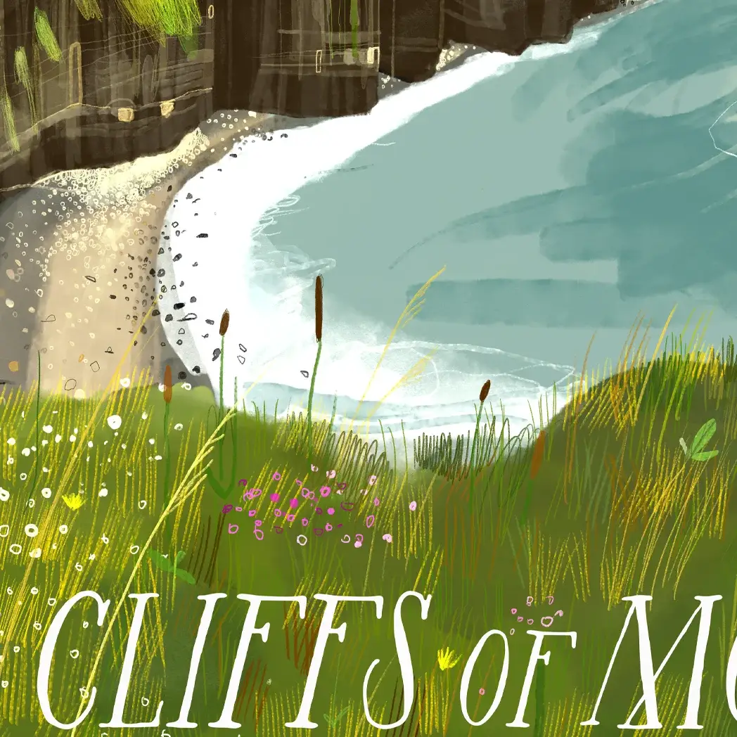 Conor Langton Art - Wholesale Art Print - Cliffs Of Moher, Clare, Ireland, Art Print3