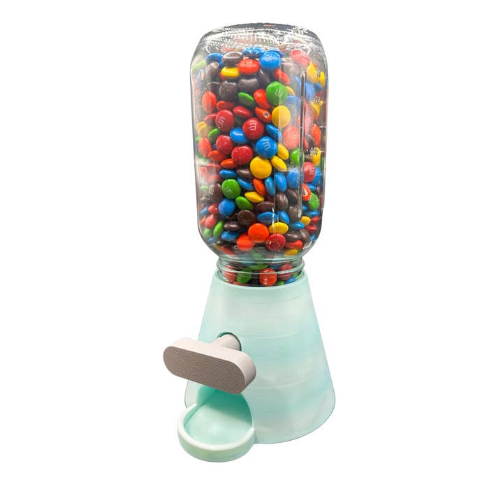 Sugar City Maker - Wholesale Boiled sweets - Candy & Nut Dispenser with Jar | 3D Printed5