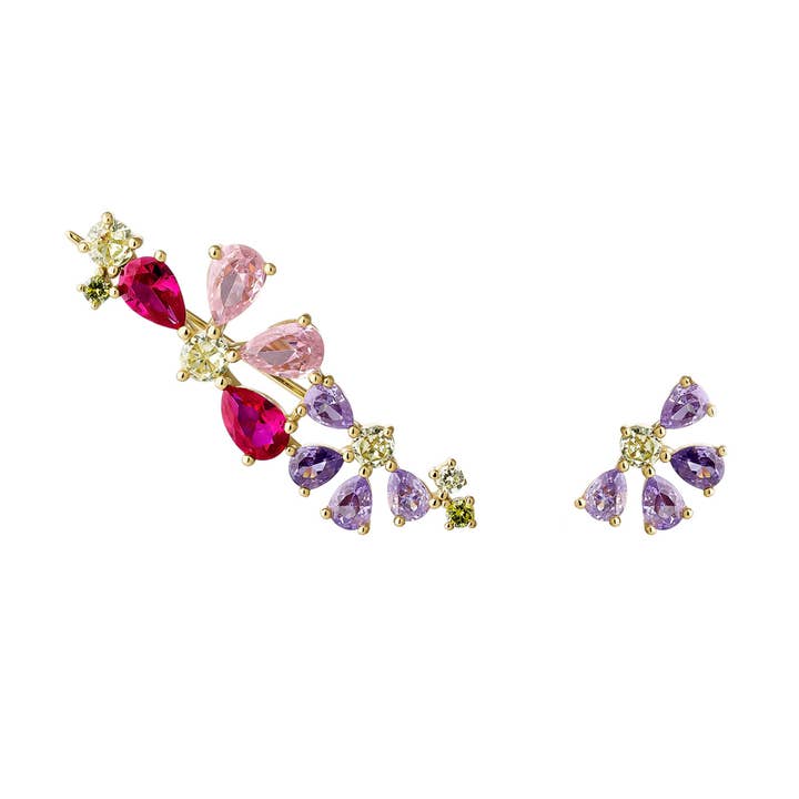 CLEOPATRA ASYMMETRIC EARRINGS for wholesale by EarCandy Jewelry