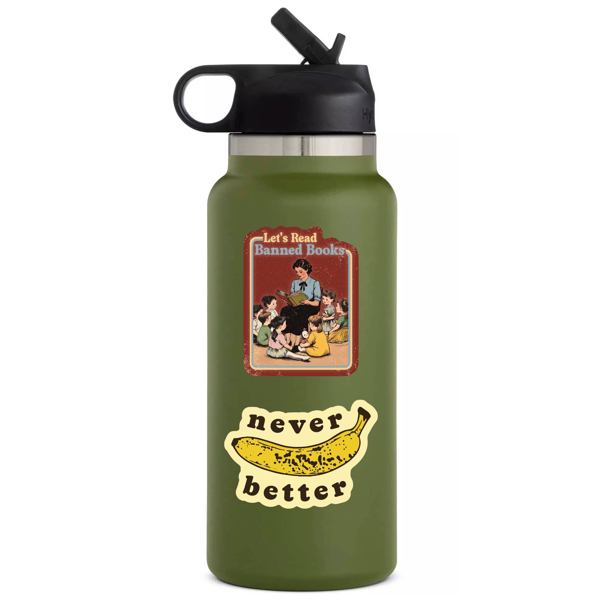 Juju and Moxie - Wholesale Phone & Laptop Stickers - Book Politics Schools Library High Quality Vinyl Sticker2