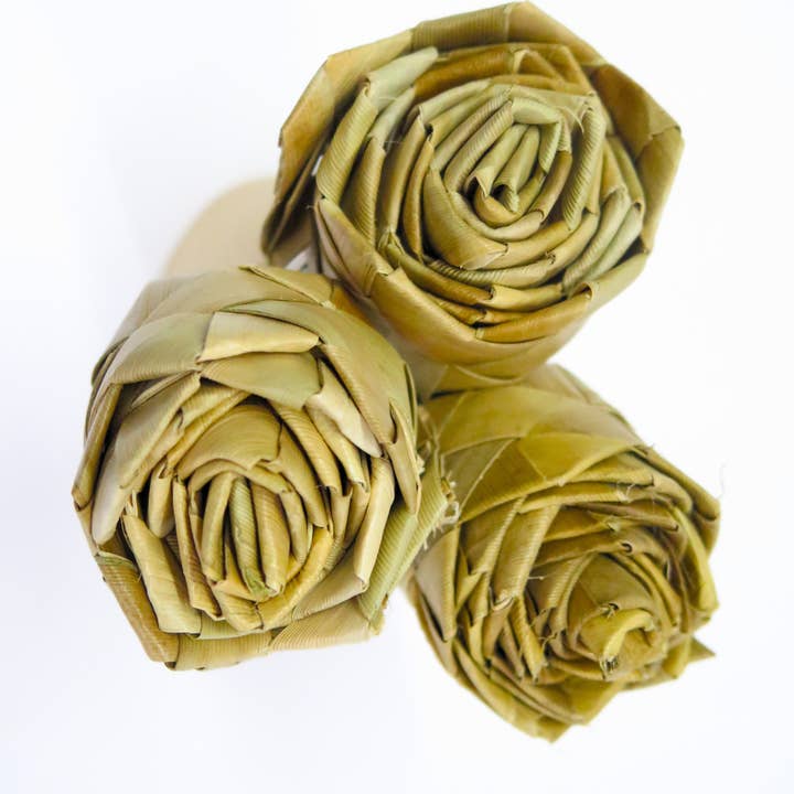 No Furries Delights - Wholesale Pet toy – Not cat/dog - BULK 1.5" Palm Rose1