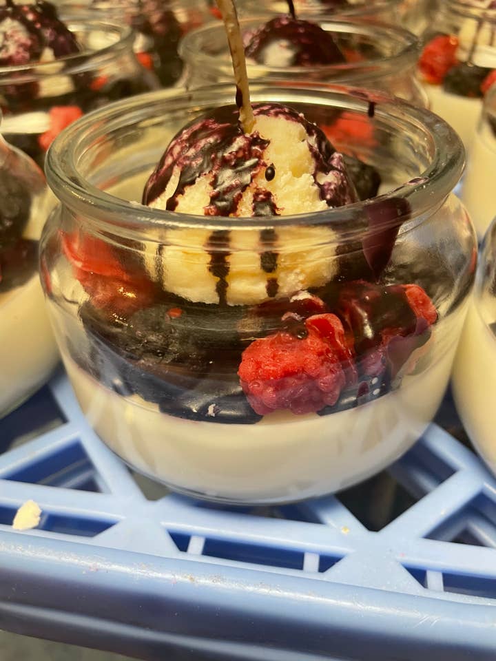 Black Raspberry Vanilla Dessert Candle for wholesale by The Crafty Candle Shoppe