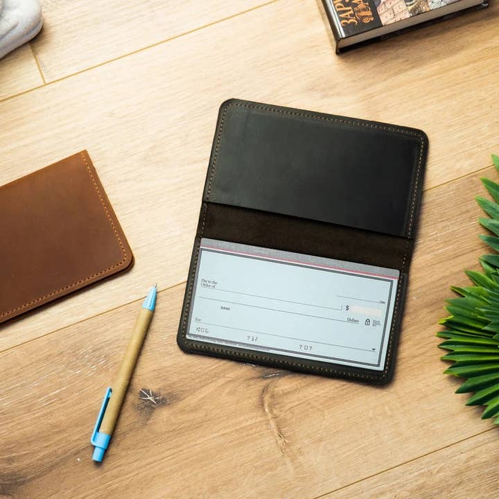 Pikore - Venta al por mayor Cartera - Unisex - Funda de chequera de piel5