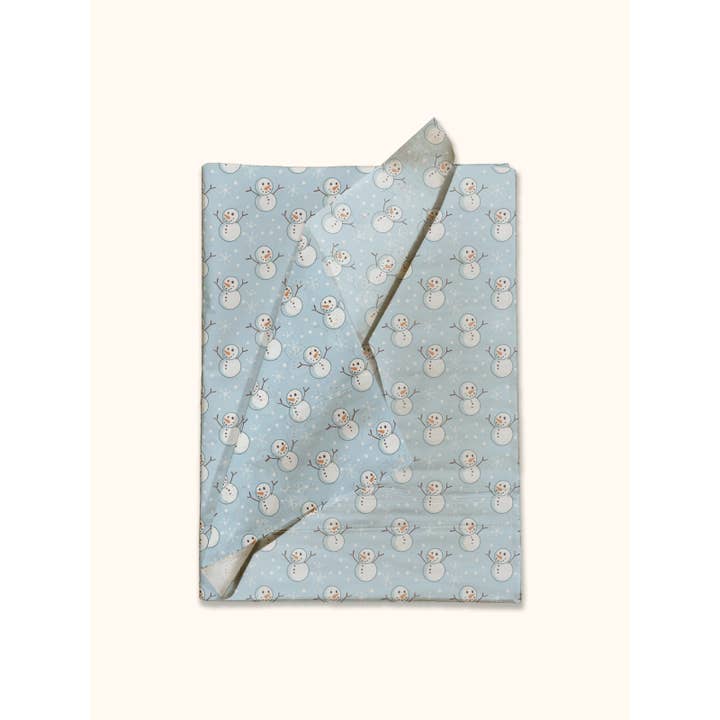 Snowman Premium Printed Tissue Paper for Gift Bags for wholesale by Eleven Fashion