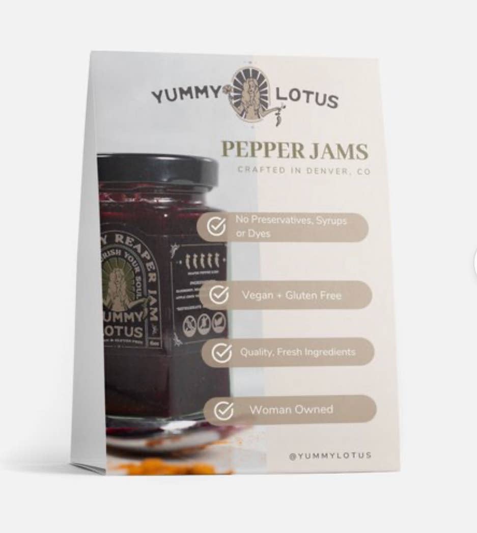 Yummy Lotus - Wholesale Retailer Display - Food & Drink - Shelf Talker0