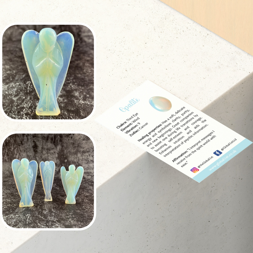 VIE – Großhandel Dekofigur – Kristall-Engel, 7,5 cm60