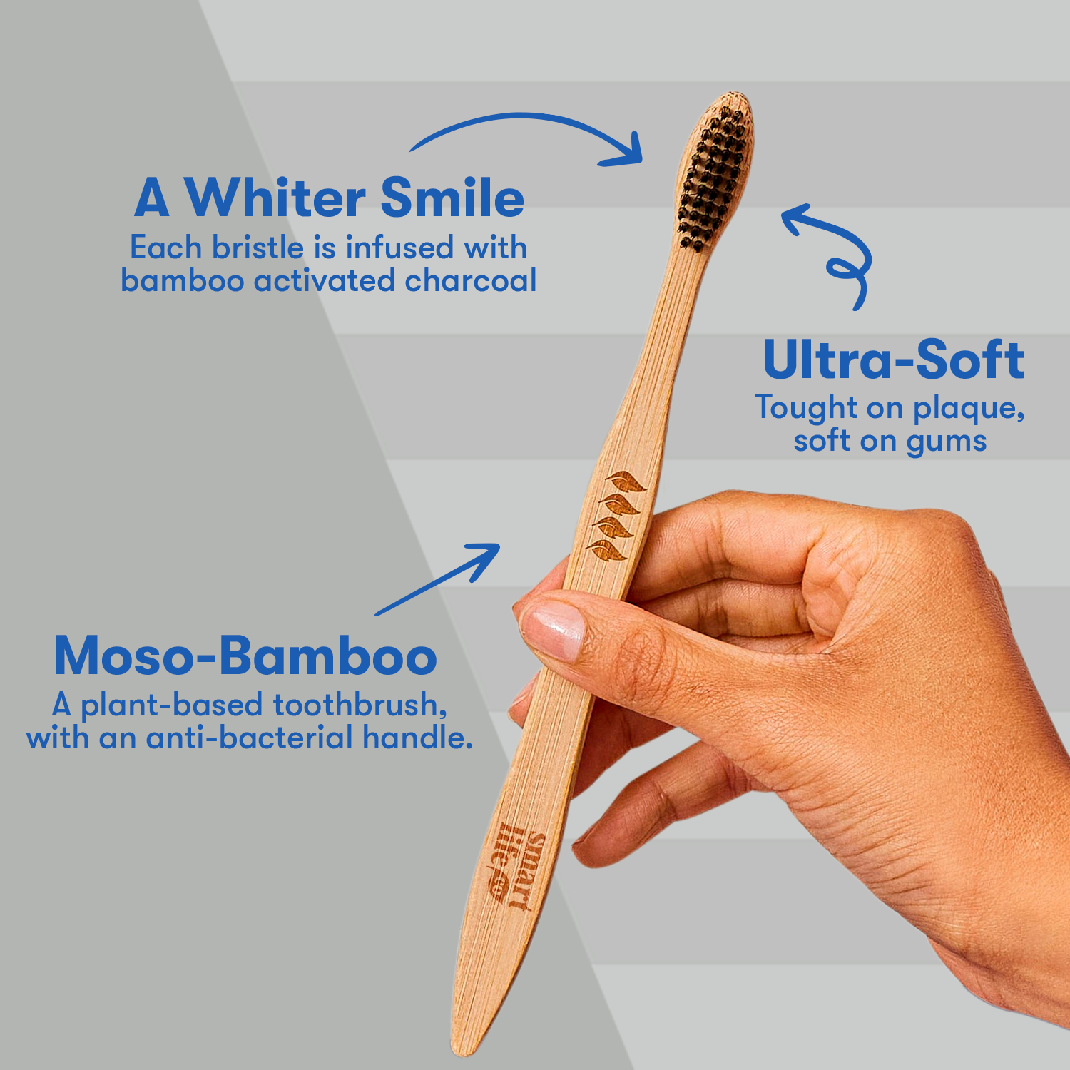 SmartLifEco - Wholesale Toothbrush - Bamboo Toothbrush Travel Kit | 6 Piece2