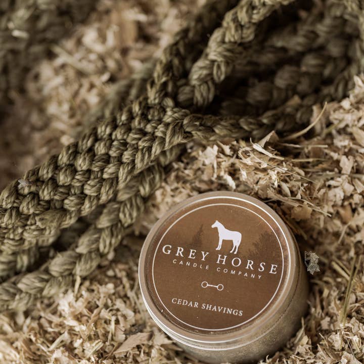 Grey Horse Candle Company - Wholesale Jar/filled candle - Cedar Shavings Soy Candle3