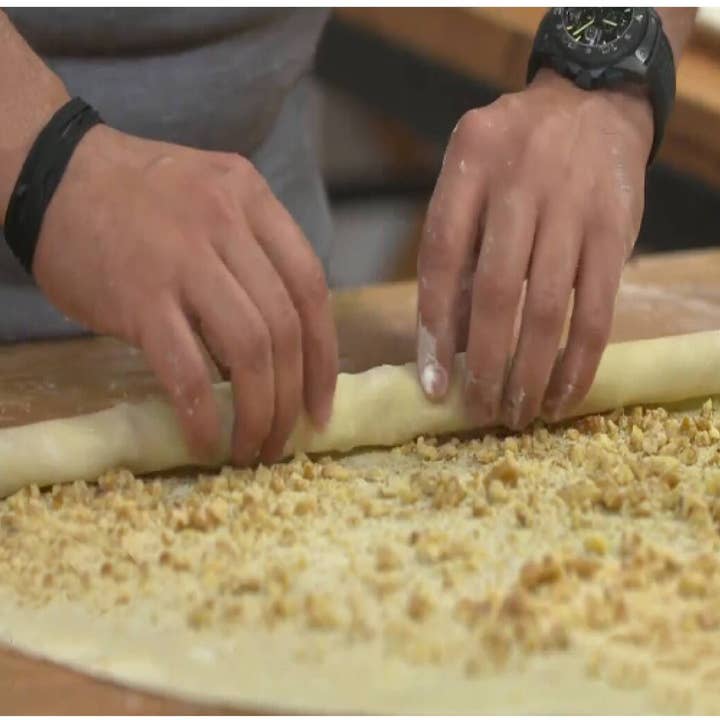 Hakan - Wholesale Rolling Pin - Hardwood Rolling Pin, Phyllo Dough for Baking Dough, 3.1 in5