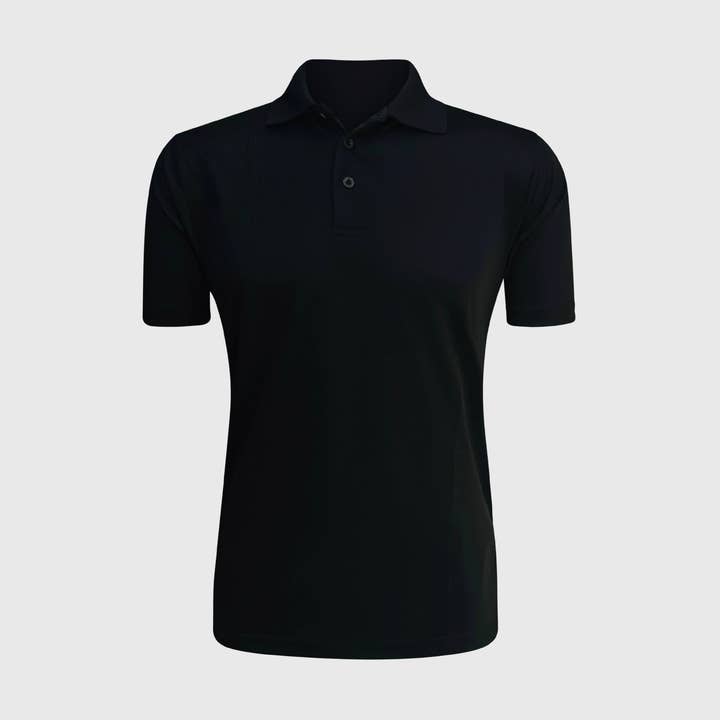 ILTEX Apparel - Wholesale Polo - Women's - Polo Shirt Black Polyester2