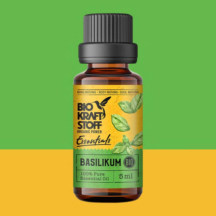 BASILIC : essence alimentaire et naturelle pour la vente par BioKraftStoff